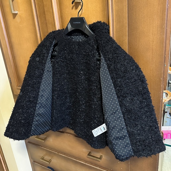 D&G Black Boucle Dress & Coat Matching Set - Picture 2 of 11